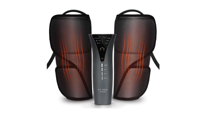 FIT KING Soothing Heat Compression Calf Massager | FT-017A