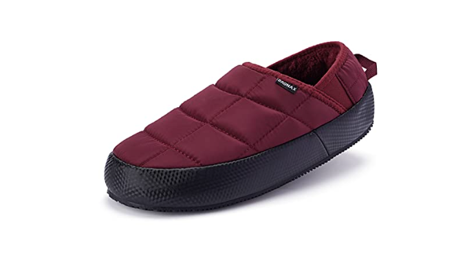 size 11 wide men's slippers