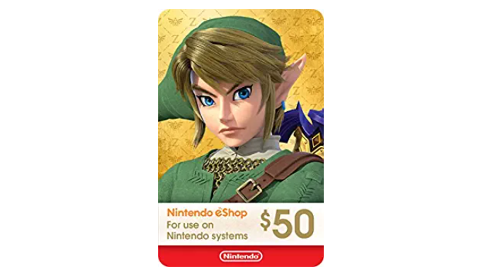 Nintendo eShop $50 Digital Card