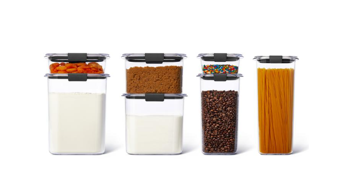Rubbermaid Brilliance Pantry Organization And Food Storage Set Of 7 rubbermaid-brilliance-pantry-organization-and-food-storage-set-of-7