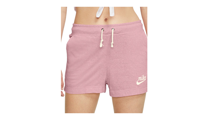 macy's nike shorts womens