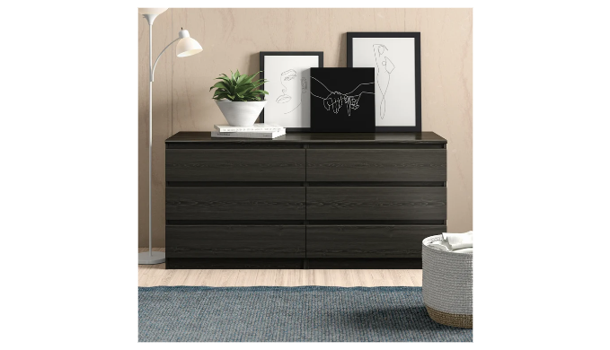 Kepner 6 Drawer 60.55” W Double Dresser - Coupon Codes, Promo Codes
