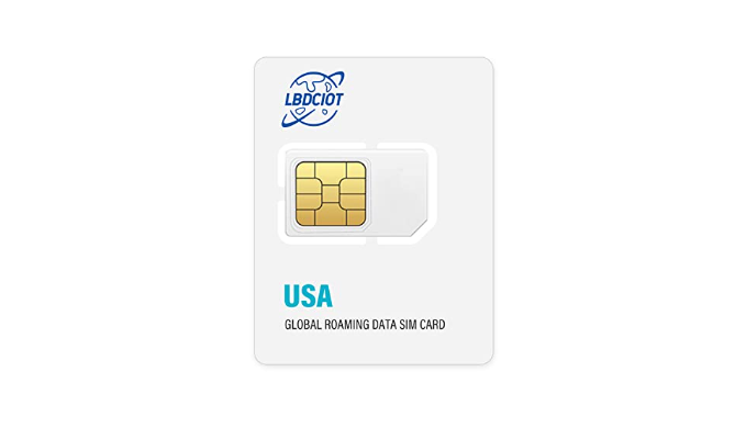 LBDCIOT Prepaid SIM Card | 2GB 30-Day 4G LTE – USA Compa