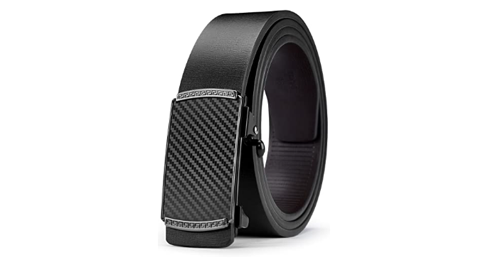 OYIFAN Black Belt Men, Genuine Leather Dress Designer Belts for men ...