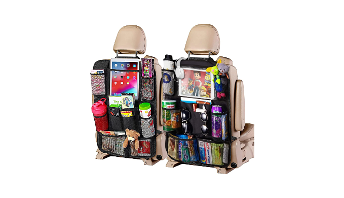 Backseat Car Organizer(20 Storage Pockets),Come With Free 1 Seat