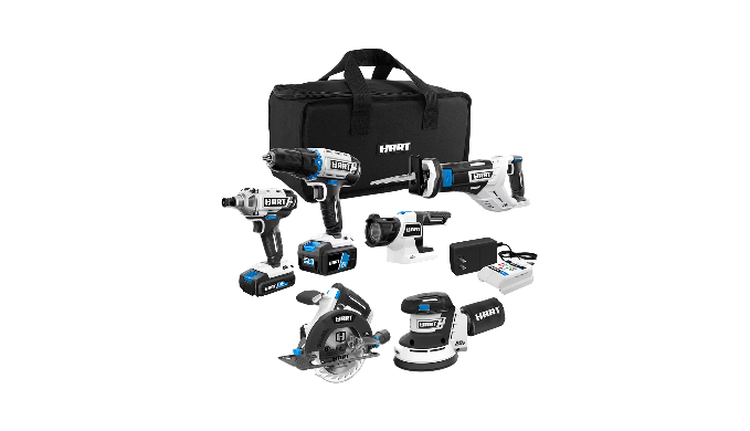 HART 20-Volt Cordless Impact Driver Kit, (1) 1.5Ah Lithium-Ion Battery 