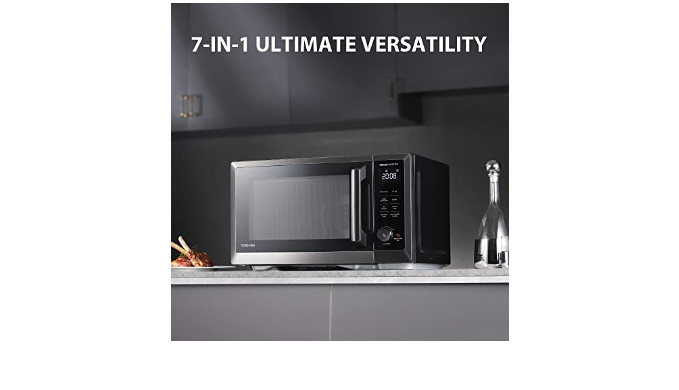  TOSHIBA 7-in-1 Countertop Microwave Oven Air Fryer