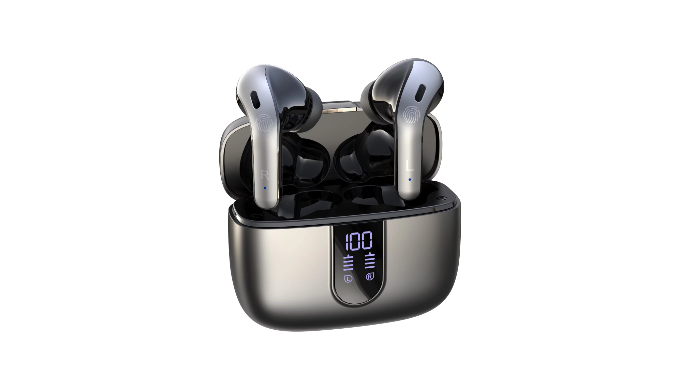 VEATOOL Bluetooth Headphones True Wireless Earbuds 60H Playback