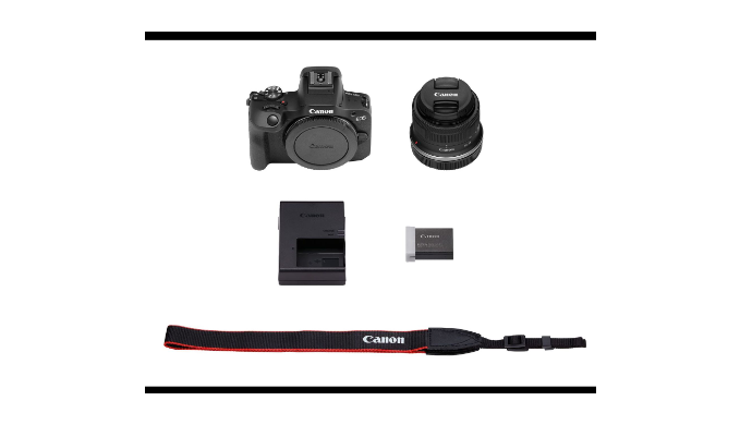 Canon EOS R100 RF-S18-45mm F4.5-6.3 is STM Lens Kit, Mirrorles