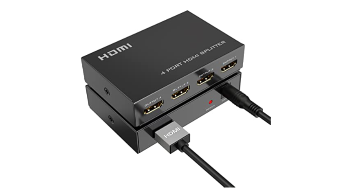 HDMI Splitter 2 Port or 4 Port 2K/4K