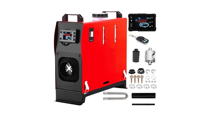 Diesel Heater 8KW, WIPPRO12V Diesel Heater All in One, Diesel Air Heater  with LCD Switch, Remote Control, Diesel Heaters for Campers, Car, RV Truck  - Coupon Codes, Promo Codes, Daily Deals, Save