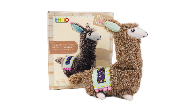 HKKYO Arts and Crafts for Kids Ages 8-12, Llama Sewing Kit for Kids, Make  Your Own Stuffed Animal Kit, Alpaca Craft Sewing Kit, DIY Plush Craft  Supplies - Coupon Codes, Promo Codes