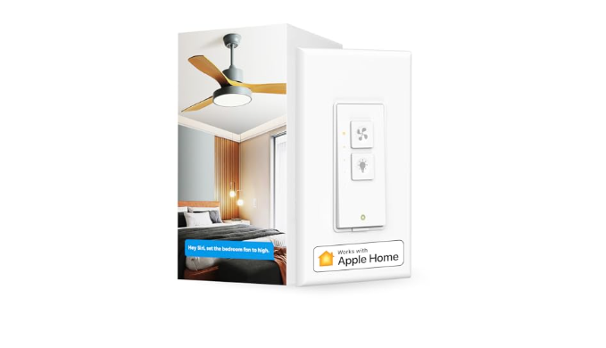 Dimmable Smart Fan Switch | Voice Controlled 