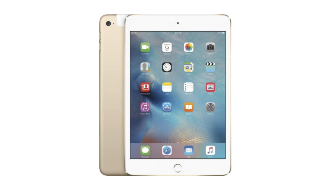 Apple iPad Mini 4 32GB Wifi + Cellular Gold (Refurbished) - Coupon