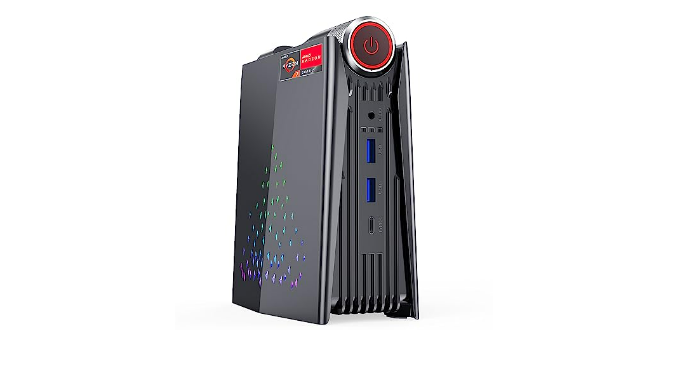 ACEMAGICIAN [Gaming PC] Ryzen Mini PC, AMD Ryzen 7 5700U(up to 4.3Ghz) 16GB  DDR4 512GB NVME SSD Mini Desktop Computer, Mini Computers [WiFi6/BT5.2] [4K  UHD/RGB Lights/3 Adjustable Mode PC Gaming] - Coupon