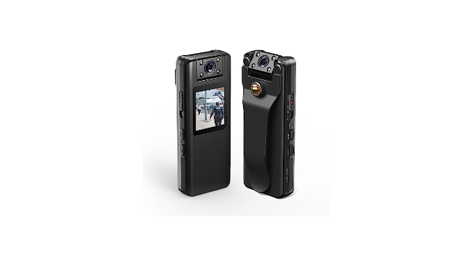 Body Camera BOBLOV A22 128GB - Visione Notturna, 11 Ore Di Registrazione, Per Sport E Sicurezza