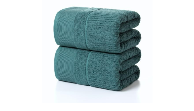 Gifts for Women,Luxurious Bath Towels Set of 2 Pack Large Bath Sheet ...