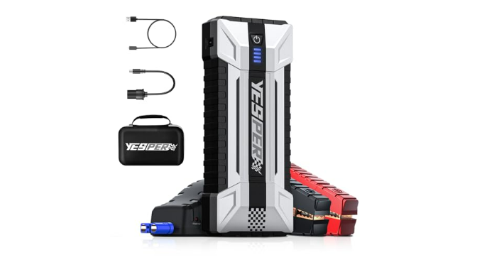 2025 Upgrade YJS40] YESPER Battery Jump Starter - 4120A Peak